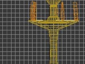 traditional lamp of india 3D Model