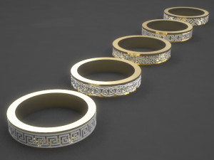 rings vol1 ethnic 3D Модель
