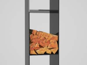 stack of wood 3D 模型