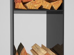stack of wood 3D 模型