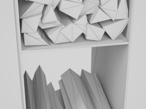stack of wood 3D 模型