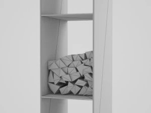 stack of wood 3D Model