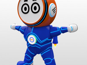 robot assistant 3D Model