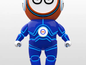 robot assistant 3D Model