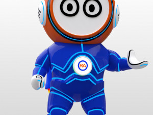 robot assistant 3D Model