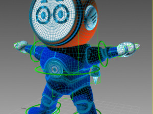 robot assistant 3D Model