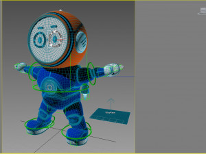 robot assistant 3D Model