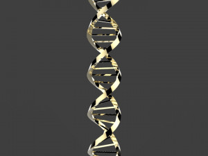 dna triangular Modello 3D