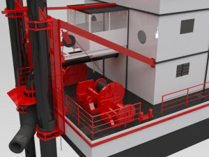 dredger 3D Model