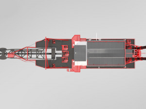 dredger 3D Model
