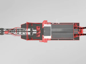 dredger 3D Model