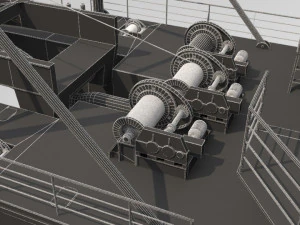 dredger 3D Model