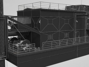 dredger 3D Model