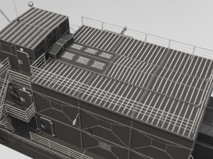 dredger 3D Model