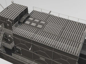 dredger 3D Model