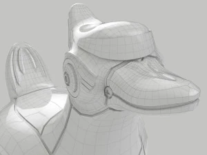robot duck 3D Model