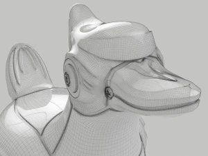 robot duck 3D Model