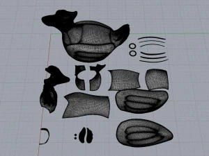 robot duck 3D Model