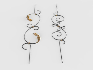 forging elements set Modèle 3D