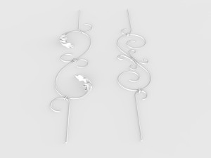 forging elements set Modèle 3D