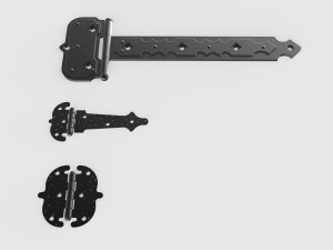 forging elements set Modèle 3D