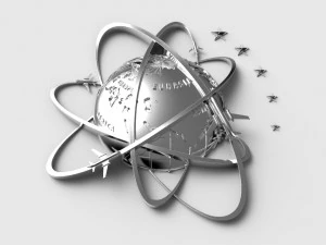 всесвітній туризм 3D Принт Модель