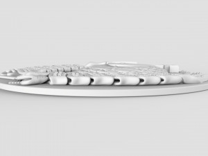 soviet state emblem 3D Model