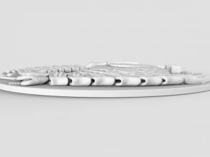 soviet state emblem 3D Model
