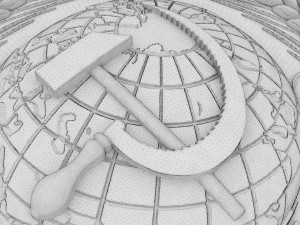 soviet state emblem 3D Model