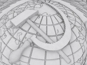 soviet state emblem 3D Model