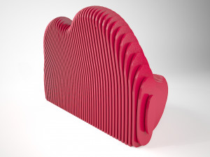 parametric bench lips 3D 模型