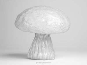mushroom-old man 3D 모델