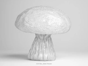 mushroom-old man 3D Model