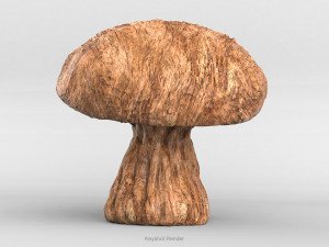 mushroom-old man 3D 모델