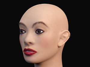 woman head 3D Model