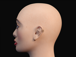 woman head 3D Model