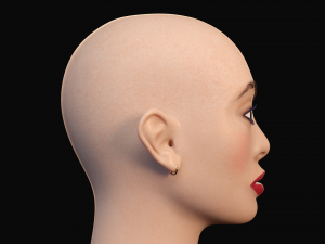 woman head 3D Model