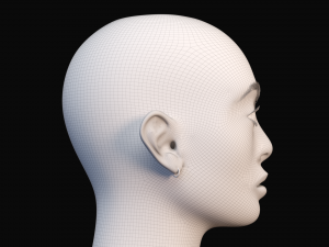 woman head 3D Model