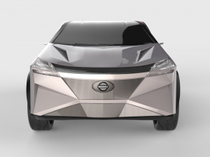 nissan imq concept 2019 modified 3D 모델