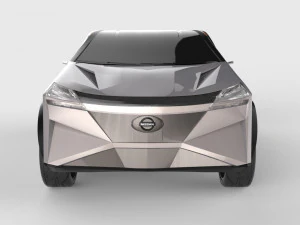 nissan imq concept 2019 modified 3D Model