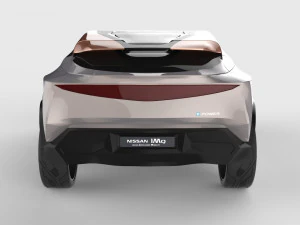 nissan imq concept 2019 modified 3D Model