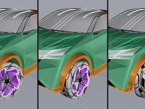 nissan imq concept 2019 modified 3D Model