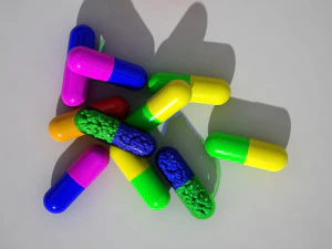vitamins in capsules 3D Model