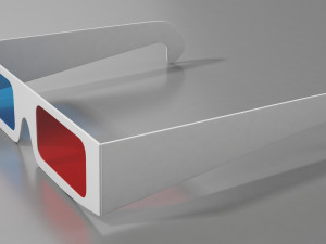 3d glasses Model 3D