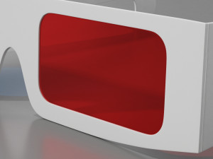 3d glasses Model 3D