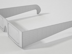 3d glasses Model 3D