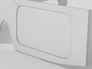 3d glasses Model 3D