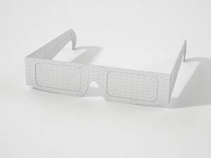 3d glasses Model 3D