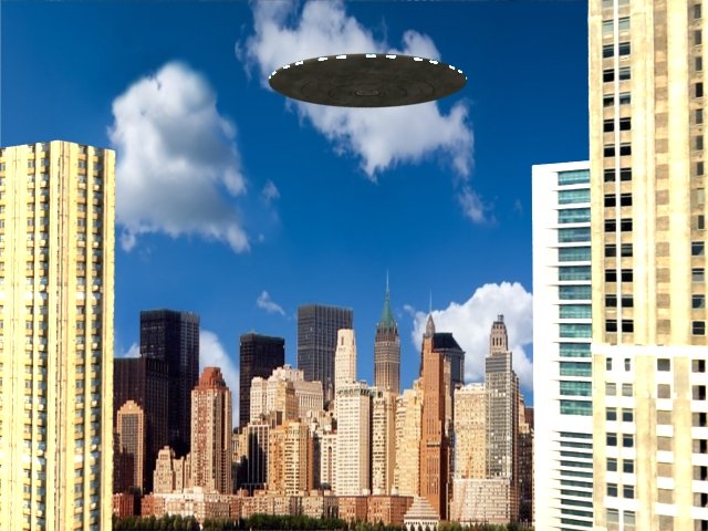 ufo disk 3D 模型 .c4d .max .obj .3ds .fbx .stl .blend 