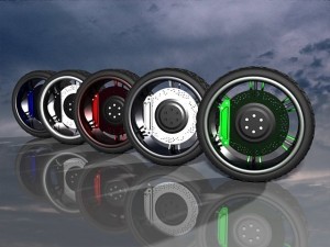 car wheels collection Model 3D